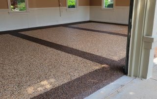 Pebble Epoxy Garage Floors