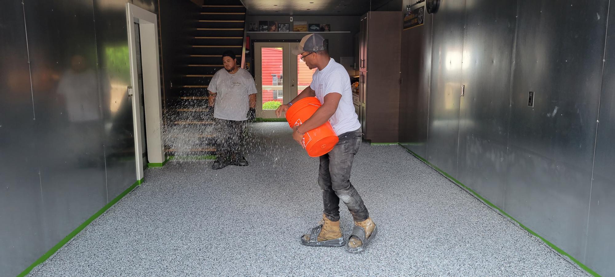 Flake Epoxy Flooring