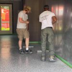 Epoxy Garage Floor Installation