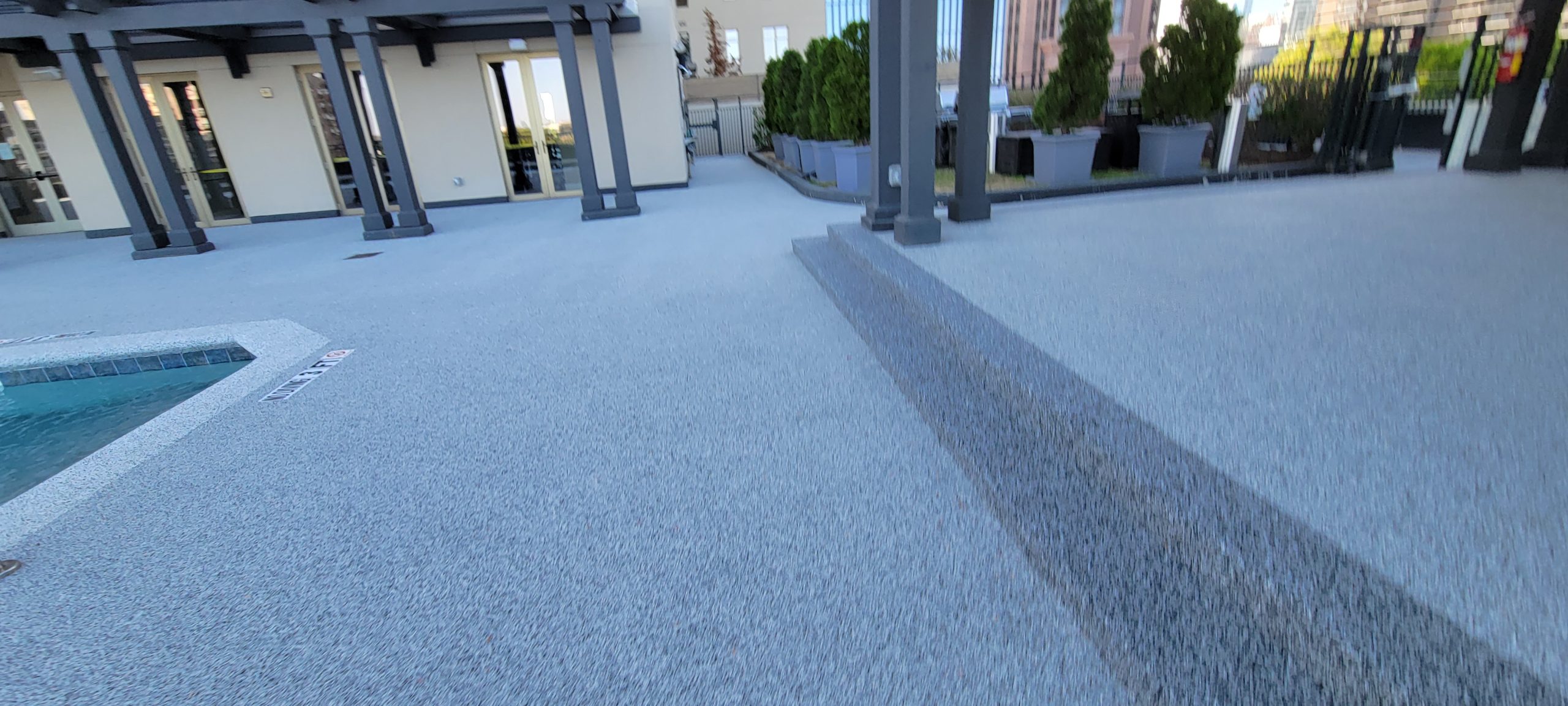 Rubber Urethane Concrete Coating and Flooring