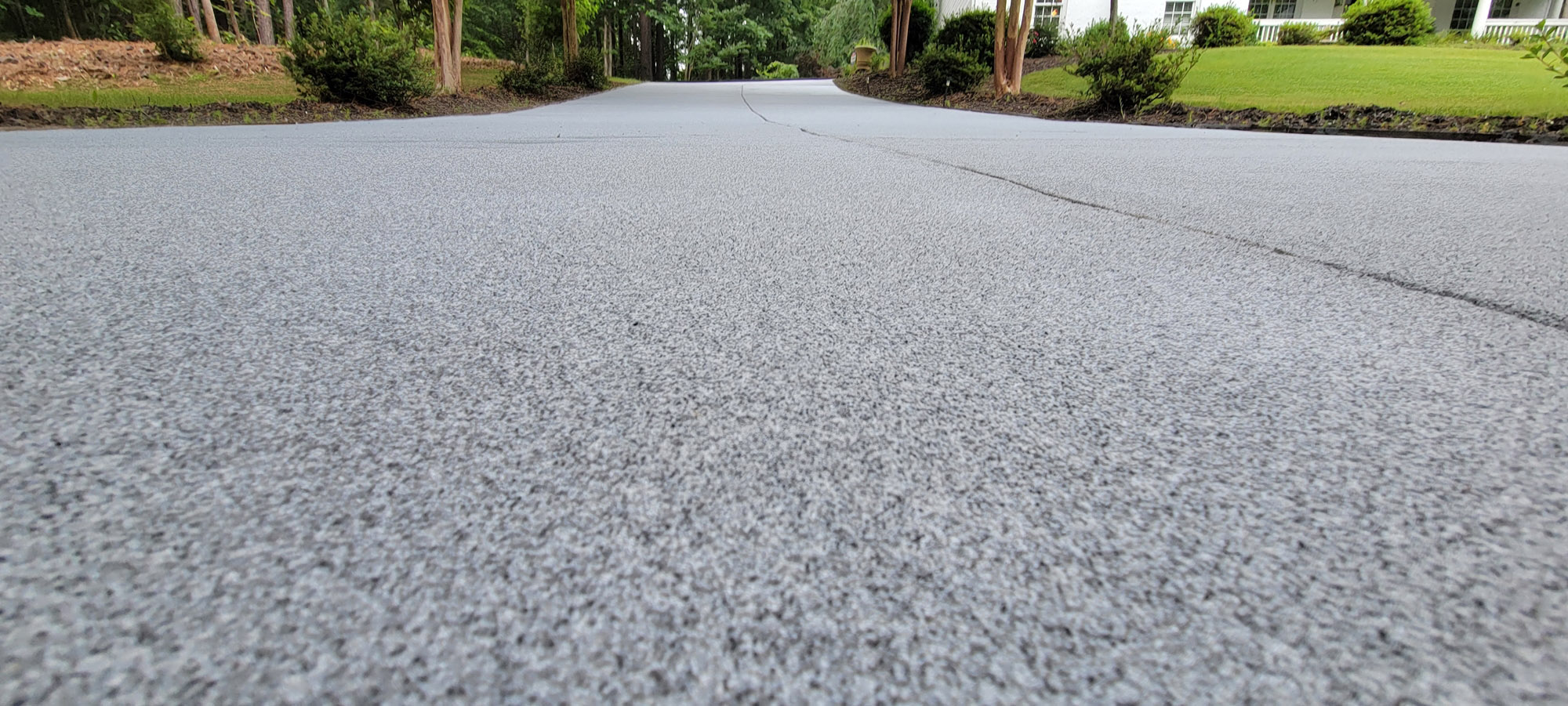 Driveway Repair and Resurfacing with Quartz-Crete